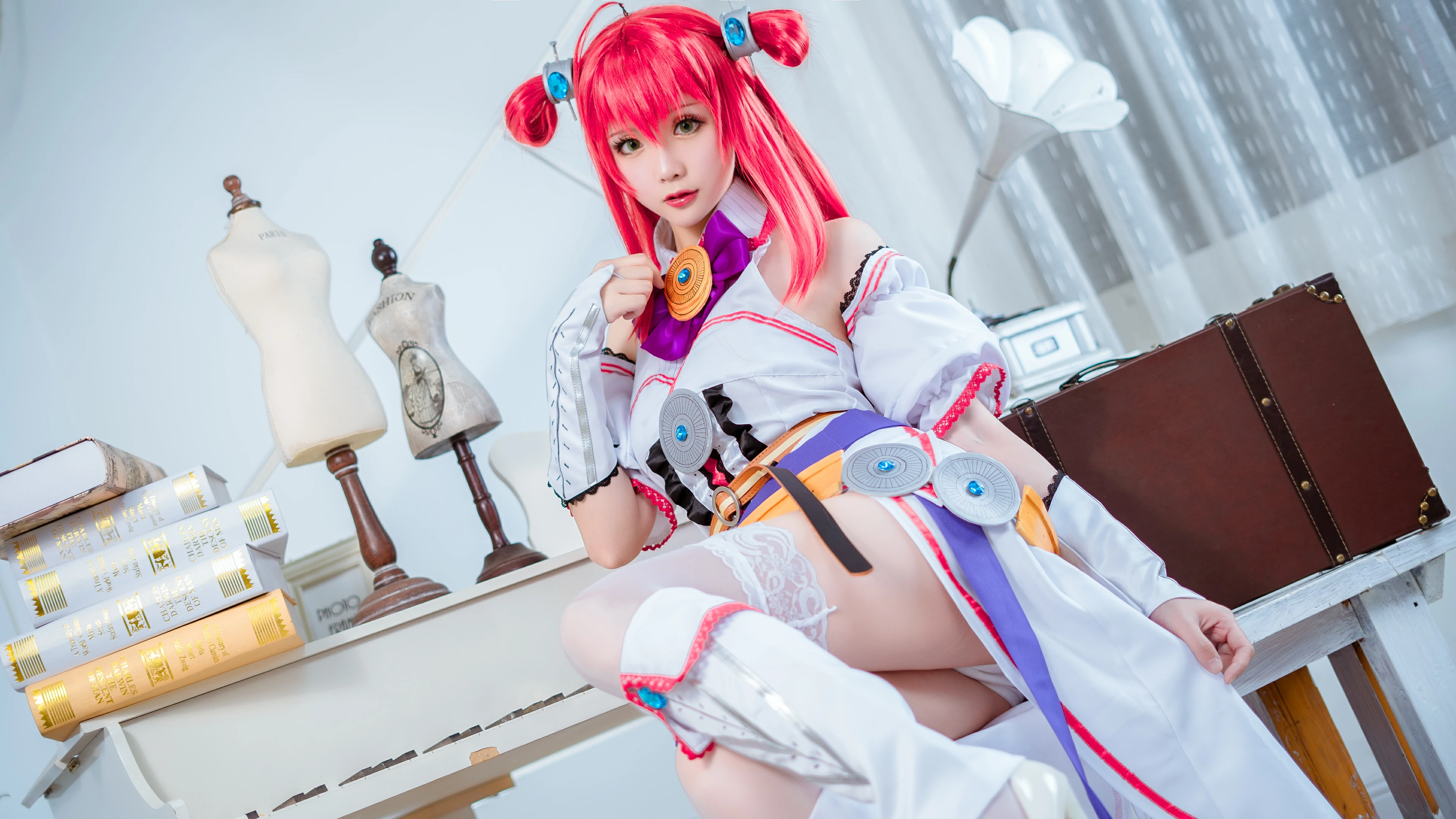 Ngắm hình gái xinh cosplay gợi cảm Minh Thư ngực khủng siêu nét