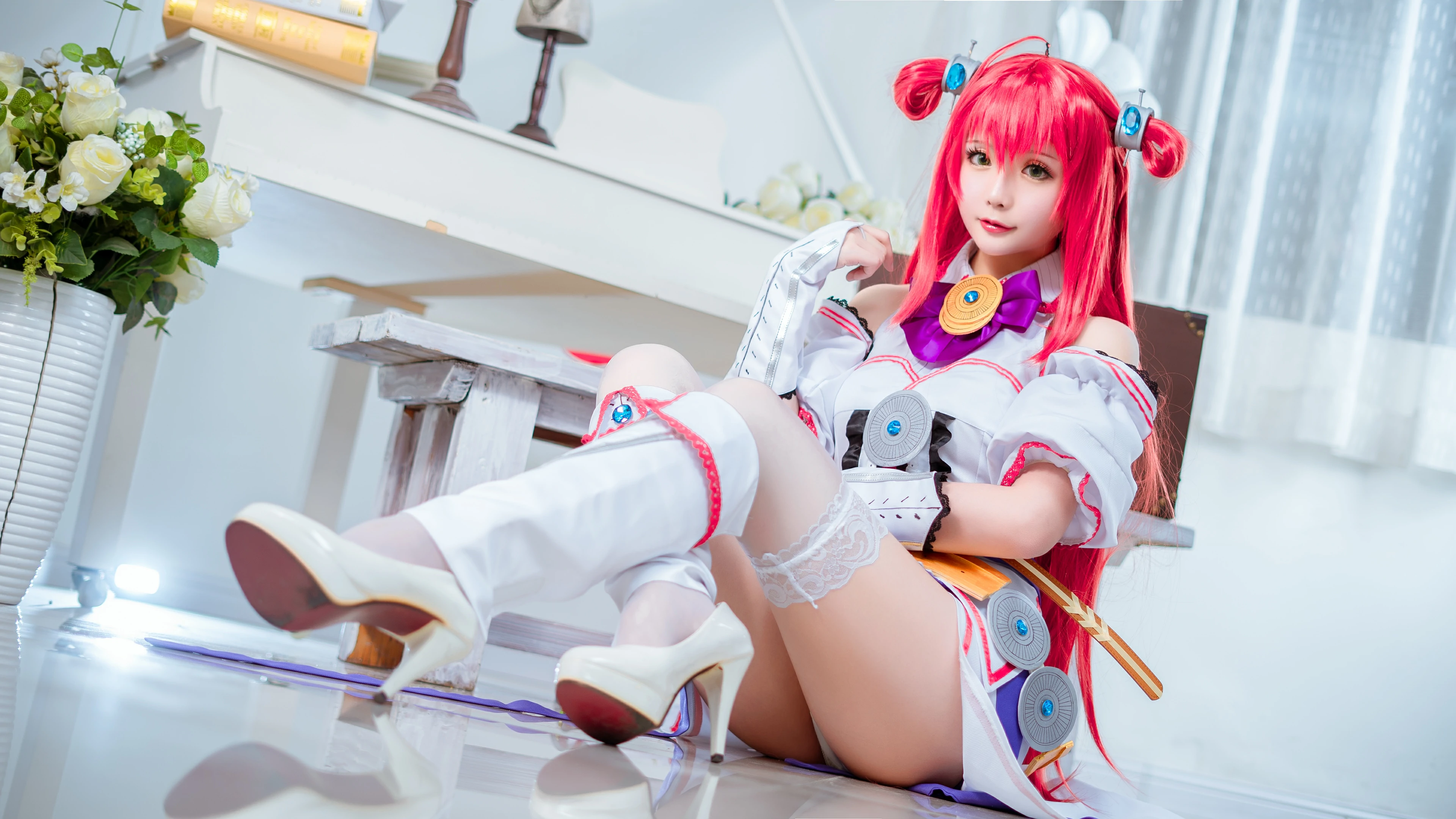 Hình nền gái cosplay Thiên Minh mặt đẹp mê mẩn