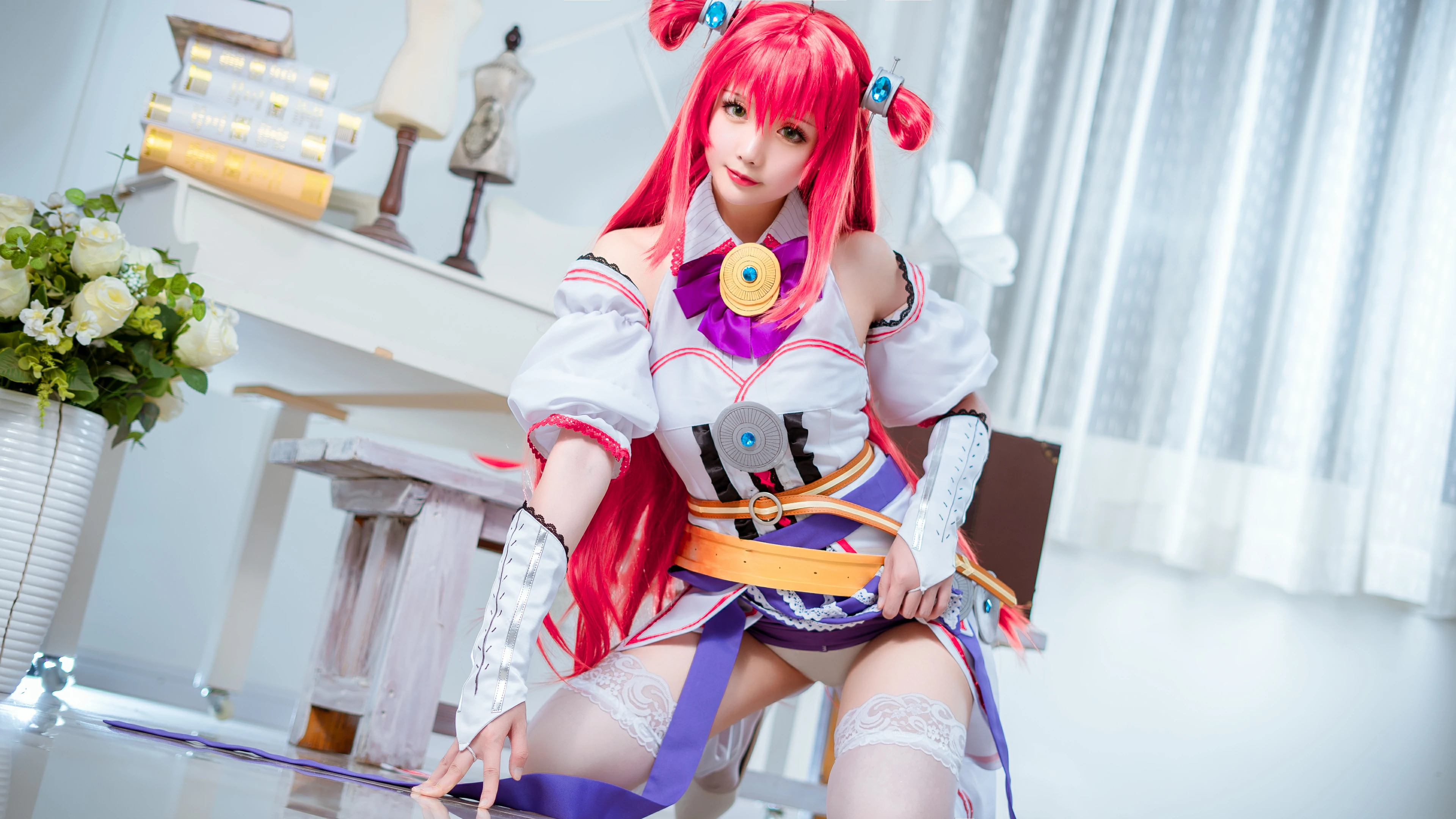 Tải Ảnh cosplay gái xinh Bạch Vân cool ngầu vạn người mê