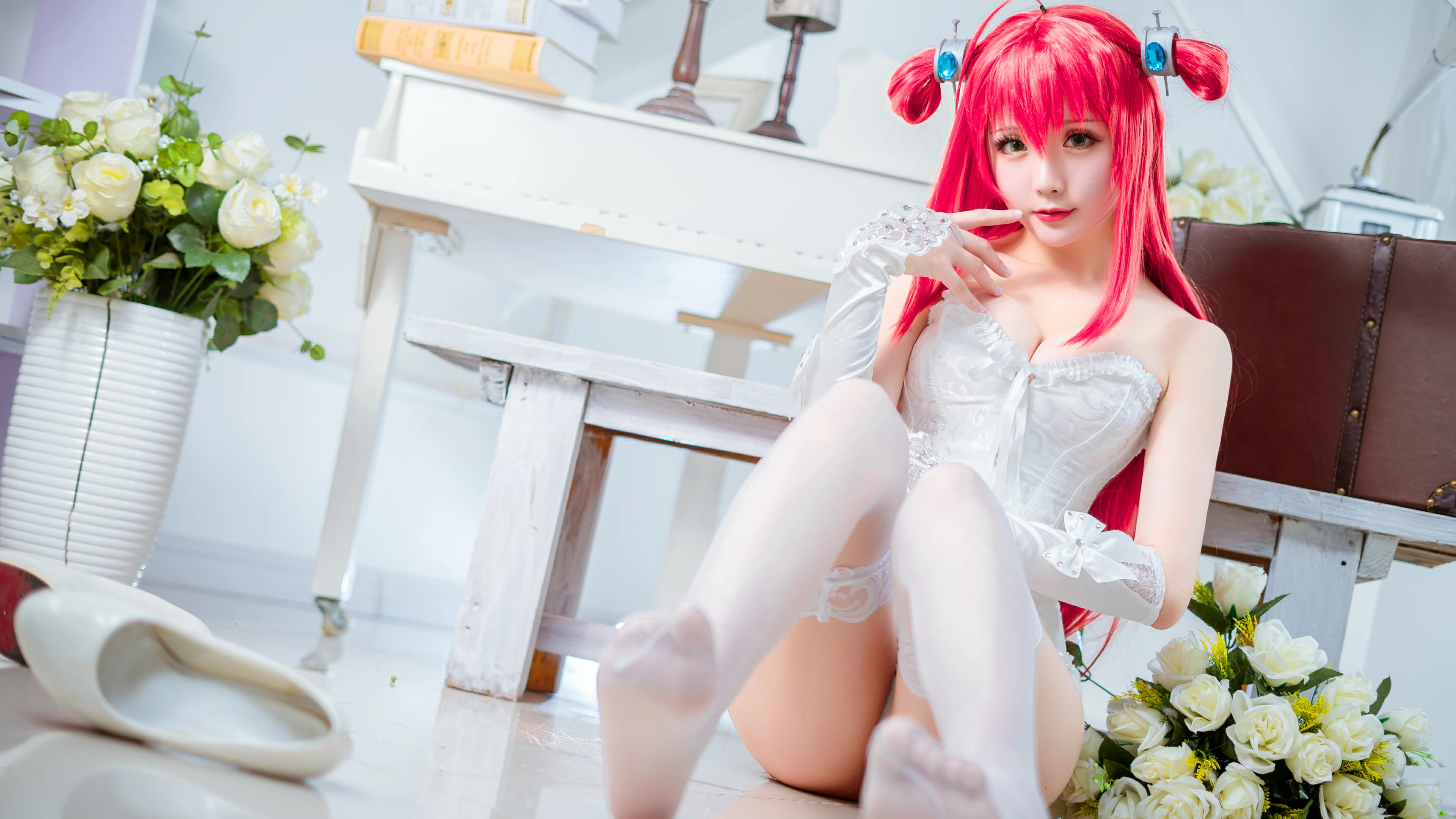 Tải ảnh gái xinh cosplay nữ sinh Hà Phương khoe cơ thể nhất