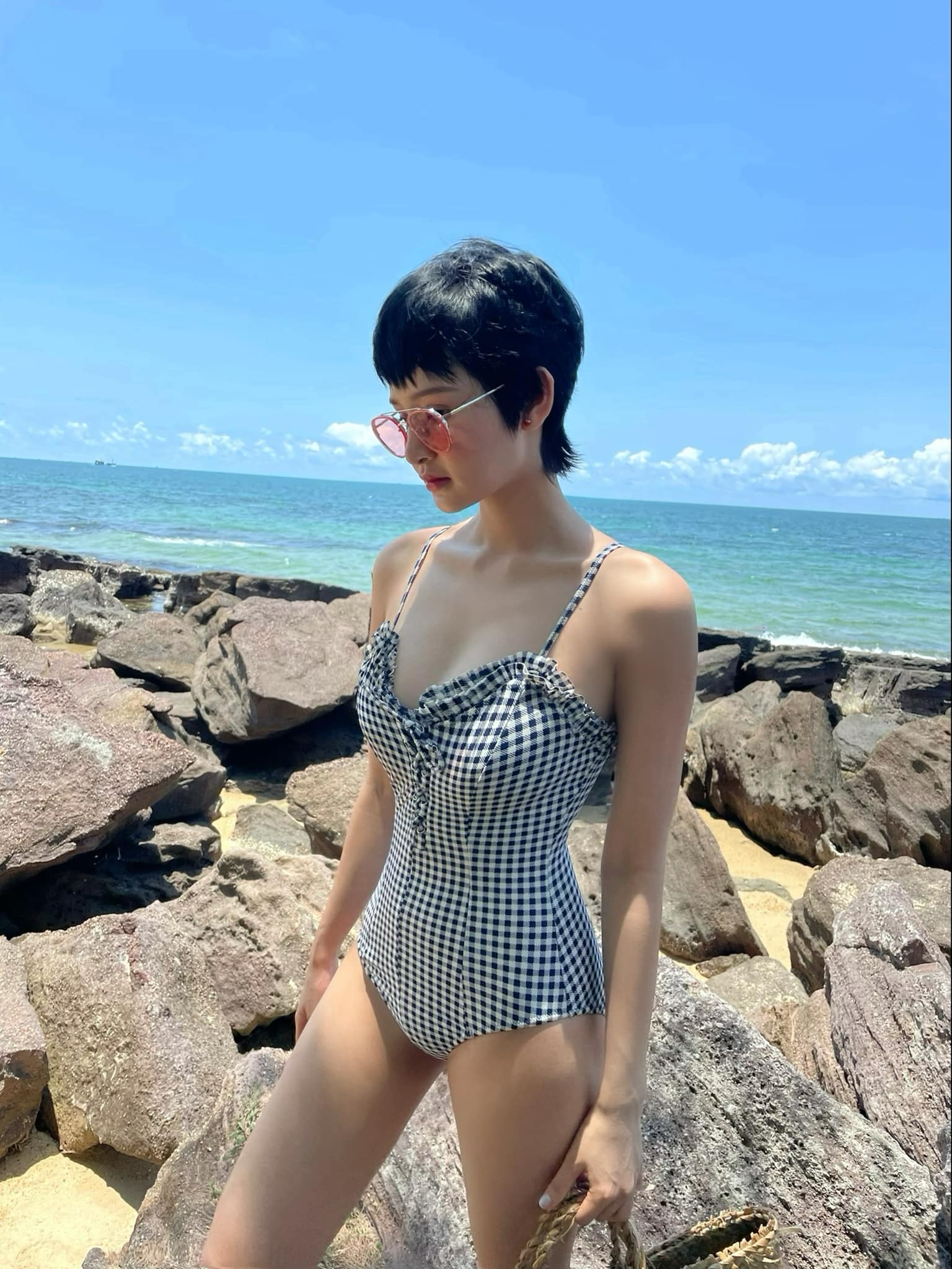 Top Hiền Hồ mặc bikini sexy vạn người mê