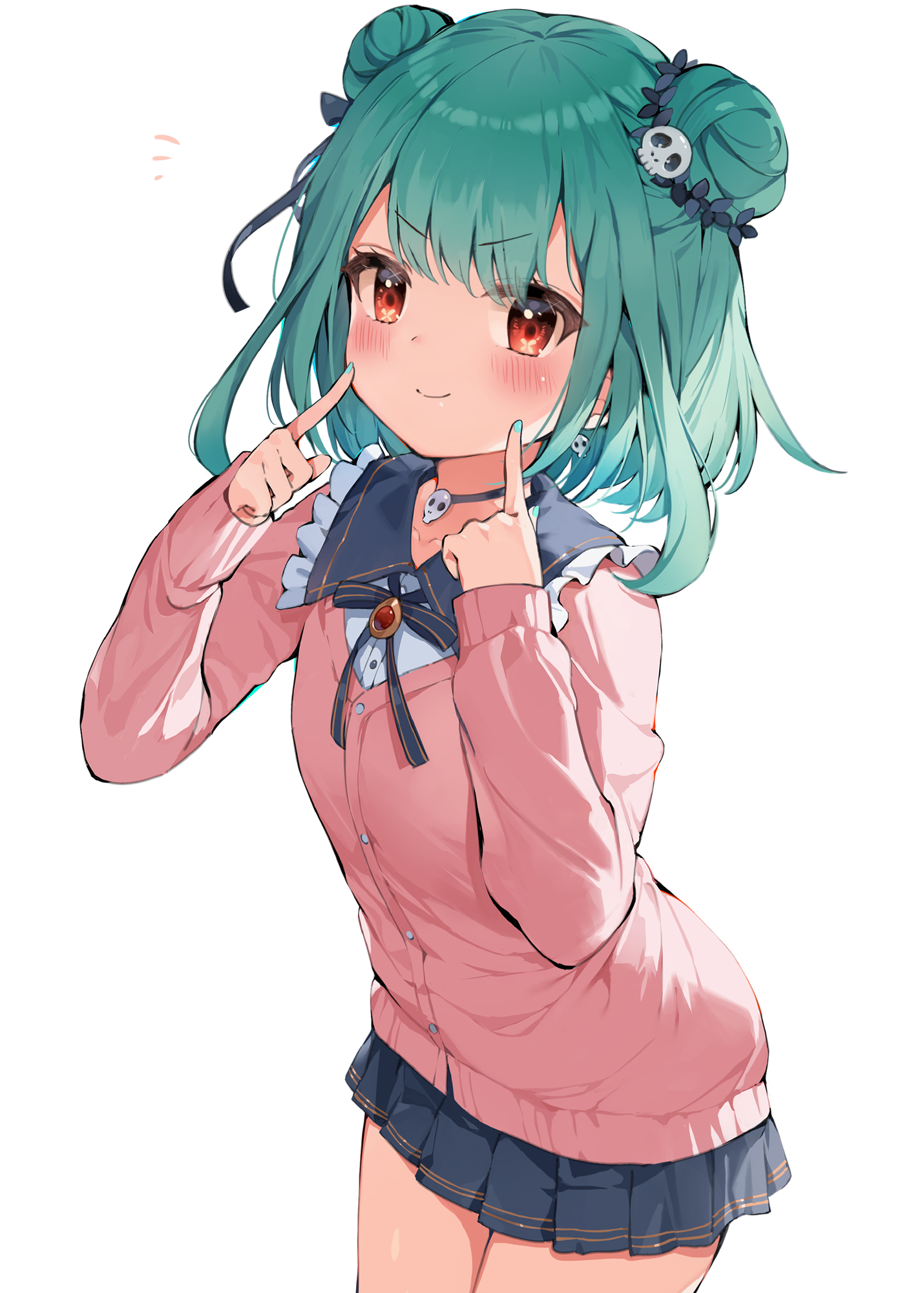 Anime tóc ngắn cute cute girl duyên dáng